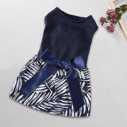 Luxury Sequin Bowtie Dog or Cat Dress, Formal Wedding Party Outfit:   for Poodle, Bulldog, French Bulldog, Shih Tzu, Dachshund