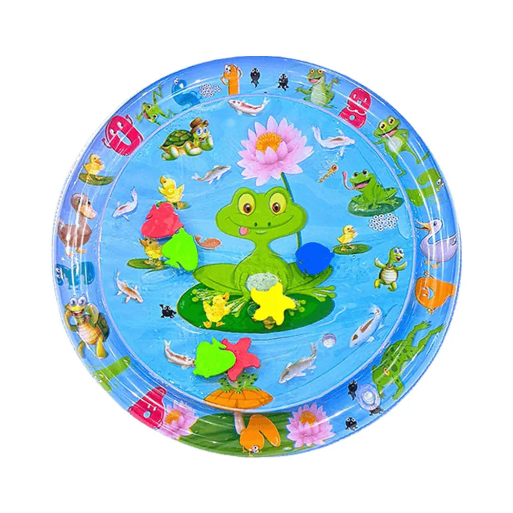 Pet Tummy Time Mat, Premium Cat Play Mat, Inflatable Water Play Mat, Interactive Baby Toys for Sensory Development