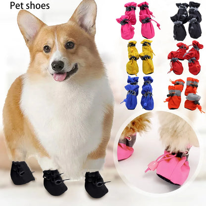Dog Shoes Don'T Fall Off, Breathable Soft-Soled Non-Slip, Multiple Colors