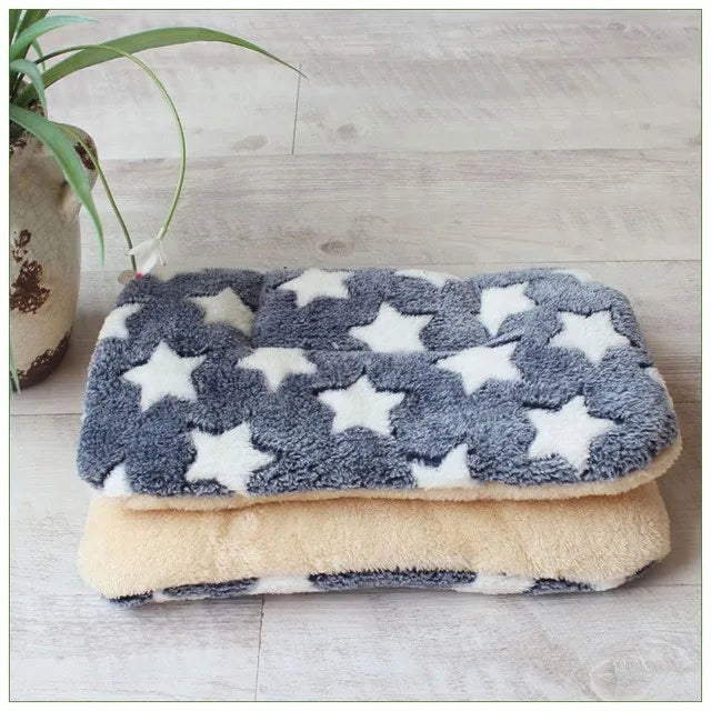 Thickened Sleeping Mat, Flannel Pet Mat, Dog Bed Cat Bed, Dog Blanket Mat, Puppy Kitten Pet Bed, For Small to Large Dogs, Pet Supplies