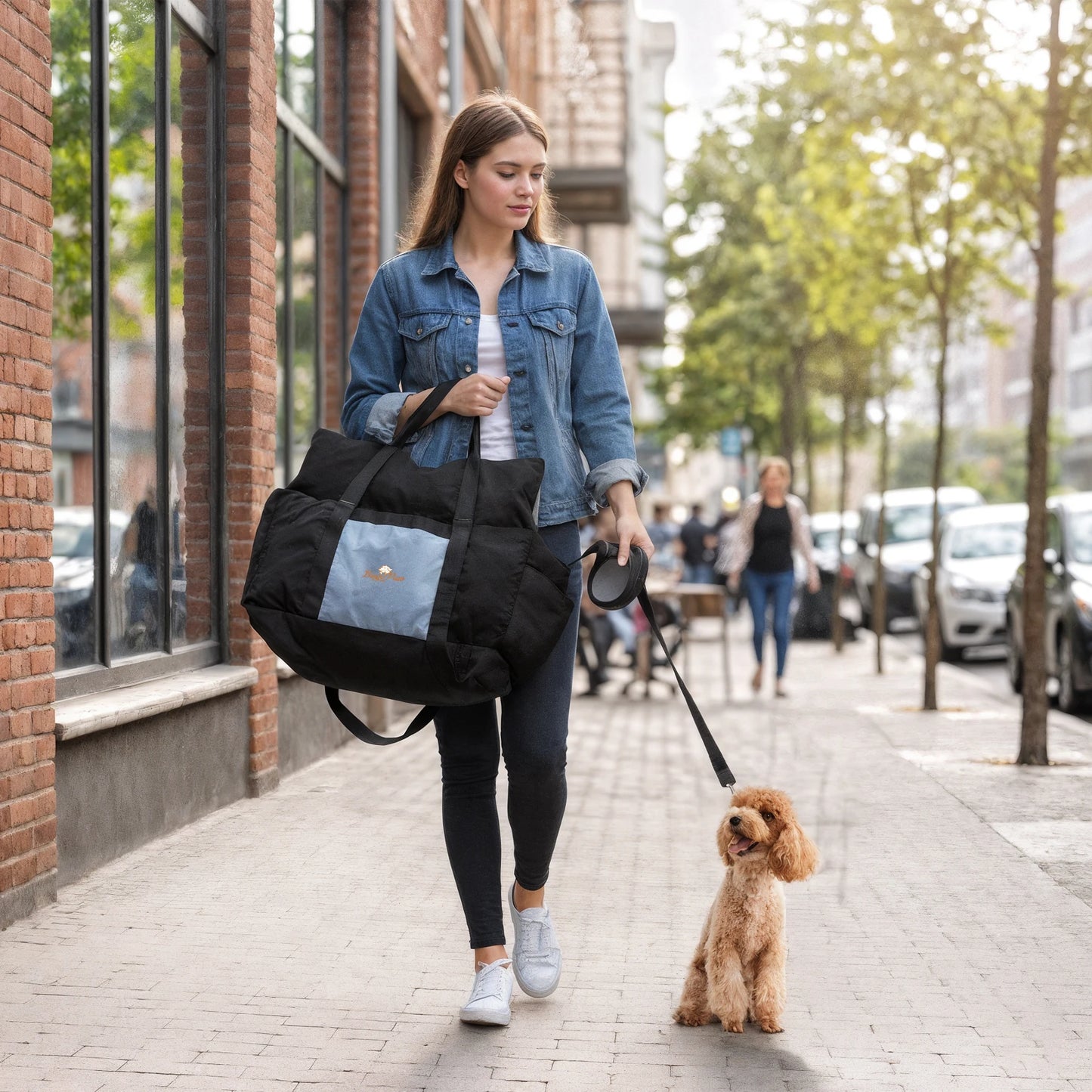 Small Dog Car Seat, Safe & Cozy Travel Bed and Carrier, For Small Dogs & Puppies, Pets Up to 22 Pounds