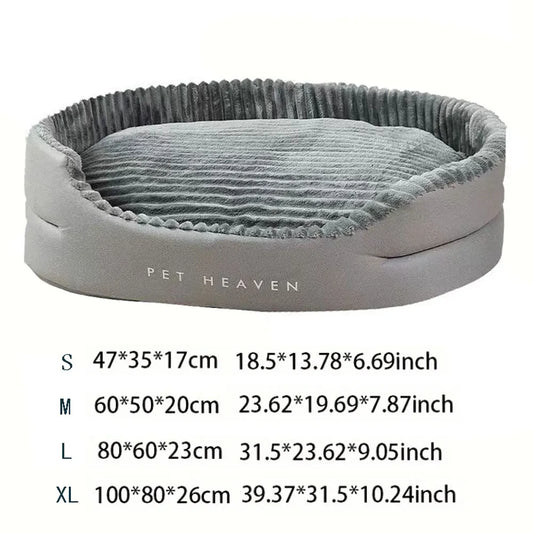 Super Sized Pet Bed, Soft Dirt Resistant, Non-Slip Comfortable, Suitable for Living Rooms, Outdoor Places