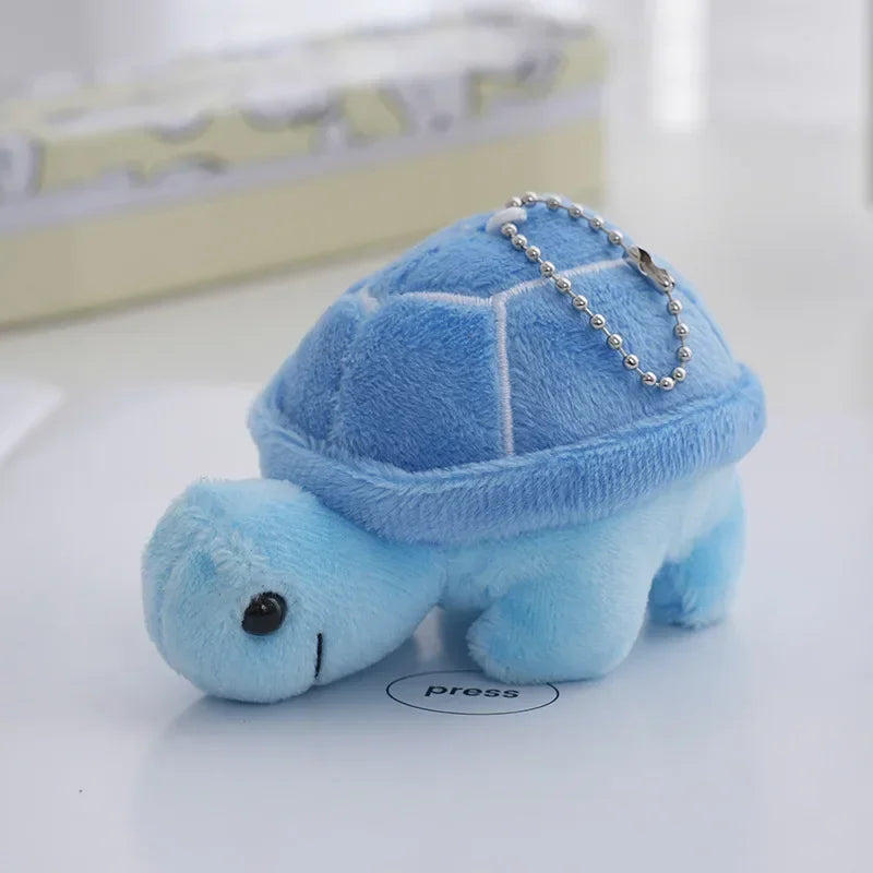 1pc Random Color Turtle Shaped Plush Toy, For Dogs To Grind Teeth And Clean Teeth. Interactive Play.