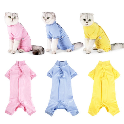 Cat Recovery Suit, Dog Onesie, After Surgery Wear, Wounds, Anti-Licking E-Collar Cone Alternative ,Pajamas, Bodysuit, Prevent Shedding