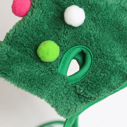 Christmas Pet Hat, Cute Cartoon Antler Drool Towel, Dog & Cat Outfit, Accessories Scarf for Autumn and Winter