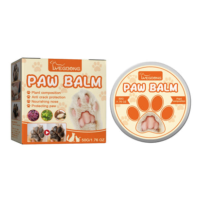 Pet Paw Repair Balm, Moisturizes Dry Paw Pads, Repairs Cracked Skin, Calms Redness/Discomfort, Paw Pad Rescue Cream For Dog and Cat