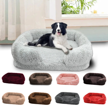 Thickened Orthopedic - Egg Sponge, Dog Bed for Large Dogs, Cats Love This Bed, Easy to Remove and Wash Plush Cover, Durable Pet Furniture