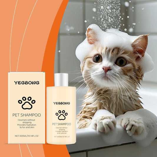 1-4PCS Pet Shampoo for Dogs and Cats, Gently Cleans Fur, Leaves Hair Soft Smooth and Tangle Free, Supports Healthy Coat Care