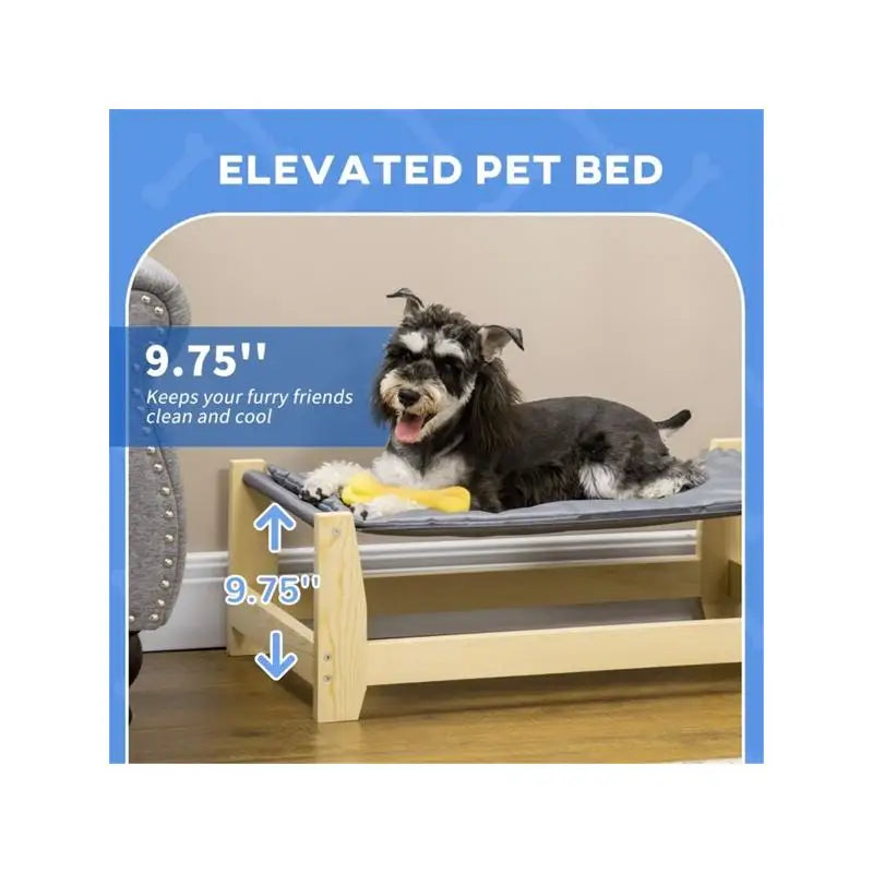 Elevated Pet Bed / Dog Cot - Cozy & Durable Design for Ultimate Comfort, Lightweight & Portable, Ideal for Indoor/Outdoor Use