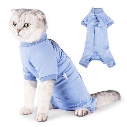 Cat Recovery Suit, Dog Onesie, After Surgery Wear, Wounds, Anti-Licking E-Collar Cone Alternative ,Pajamas, Bodysuit, Prevent Shedding